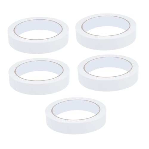 Homoyoyo 5 Stück Umweltfreundliches Kraftpapier Klebeband Wasserfest Stark Haftend Reißfest Verpackungsband zum Versiegeln von Kartons und Rahmen ohne Verzug von Homoyoyo