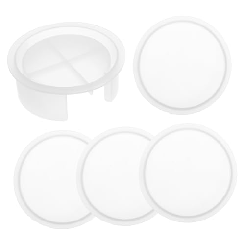 Homoyoyo 5 Stück Untersetzer Silikonform Kleine Harzschalenform Silikon-untersetzerformen Für Harz Untersetzer Aus Harzformen Ornamentformen Für Epoxidharz Kieselgel Weiß Homoyoyo 5 Stück Untersetzer Silikonform Kleine Harzschalenform Silikon-untersetzerformen Für Harz Untersetzer Aus Harzformen Ornamentformen Für Epoxidharz Kieselgel Weiß von Homoyoyo