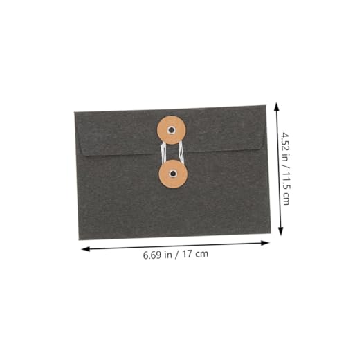 Homoyoyo 5 Stück Vintage Umschläge aus Dickem Kraftpapier Kreative Aufbewahrungstaschen mit Bindeband Strapazierfähige Postkarten und Dokumentenhüllen Praktische Papierumschläge für Büro Homoyoyo 5 Stück Vintage Umschläge aus Dickem Kraftpapier Kreative Aufbewahrungstaschen mit Bindeband Strapazierfähige Postkarten und Dokumentenhüllen Praktische Papierumschläge für Büro von Homoyoyo
