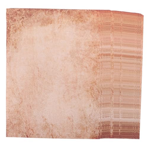 Homoyoyo 50 Blatt Briefpapier Mit Losen Blättern Scrapbook Vintage Briefpapier Gealtertes Papier Zum Drucken Pergamentpapier Retro Schreibpapier Altes von Homoyoyo