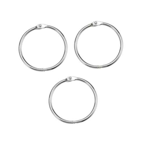 Homoyoyo 50 Stück Bücherring aus Metall buchklammer buchringe memo clip halter schnell hefter aktenordner aktenmappe keychain Metallschlüsselkette Buchhalter Fotoclip Lose Blattringe Silver Homoyoyo 50 Stück Bücherring aus Metall buchklammer buchringe memo clip halter schnell hefter aktenordner aktenmappe keychain Metallschlüsselkette Buchhalter Fotoclip Lose Blattringe Silver von Homoyoyo