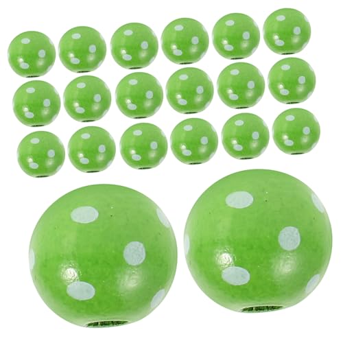 Homoyoyo 50 Stück Gepunktete Holzperlen Kleine Holzperlen St Patrick'S Day Abstandsperlen Weihnachts Holzperlen Valentinstag Holzperlen Weihnachts Holzperlen Grün Homoyoyo 50 Stück Gepunktete Holzperlen Kleine Holzperlen St Patrick'S Day Abstandsperlen Weihnachts Holzperlen Valentinstag Holzperlen Weihnachts Holzperlen Grün von Homoyoyo