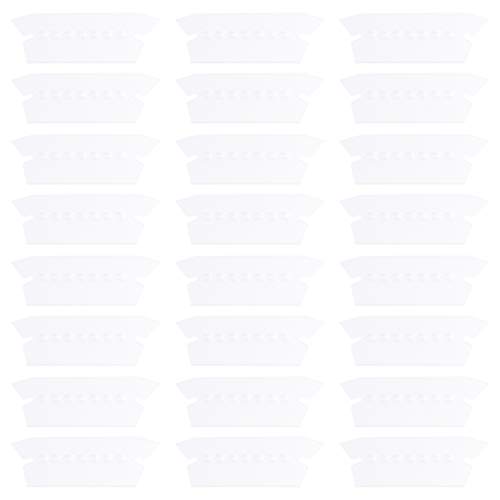 Homoyoyo 50 Stück Hängende Ordner Tabs Transparente Datei Indexetiketten für Effiziente Büroorganisation Wiederverwendbar und Leicht Lesbar für Schüler und im Einsatz von Homoyoyo