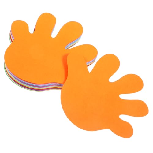 Homoyoyo 50 Stück Handformige Bunte Papierausschnitte für DIY Bastelprojekte für Schulwände Klassenzimmerdekoration und Kreative Bastelideen Homoyoyo 50 Stück Handformige Bunte Papierausschnitte für DIY Bastelprojekte für Schulwände Klassenzimmerdekoration und Kreative Bastelideen von Homoyoyo