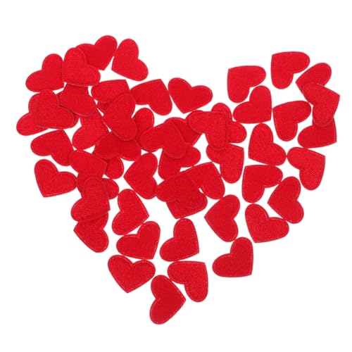 Homoyoyo 50 Stück Herzförmige Bestickte Aufbügel Nähbare Stoffapplikationen für Kleidung Schuhe Hüte Taschen DIY Bastelverzierung Langlebiges Material Vielseitig Einsetzbar Homoyoyo 50 Stück Herzförmige Bestickte Aufbügel Nähbare Stoffapplikationen für Kleidung Schuhe Hüte Taschen DIY Bastelverzierung Langlebiges Material Vielseitig Einsetzbar von Homoyoyo