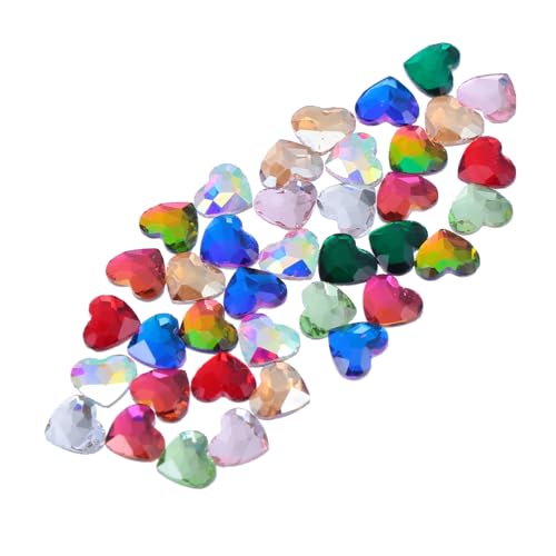 Homoyoyo 50 Stück Herzförmige Nagelsteine Nail Art Charms Glänzend Für DIY Maniküre Schmuck Nägel Dekorationen Geschenkideen Homoyoyo 50 Stück Herzförmige Nagelsteine Nail Art Charms Glänzend Für DIY Maniküre Schmuck Nägel Dekorationen Geschenkideen von Homoyoyo