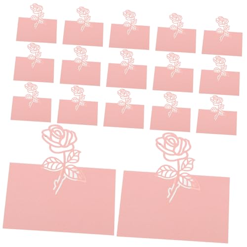 Homoyoyo 50 Stück Hochzeit Tischkarten mit Roséfarbener Perlmuttoptik Filigrane Rosenmotive Beschreibbar Namenskarten für Hochzeitsfeier und Shower Vielseitig Einsetzbar Homoyoyo 50 Stück Hochzeit Tischkarten mit Roséfarbener Perlmuttoptik Filigrane Rosenmotive Beschreibbar Namenskarten für Hochzeitsfeier und Shower Vielseitig Einsetzbar von Homoyoyo