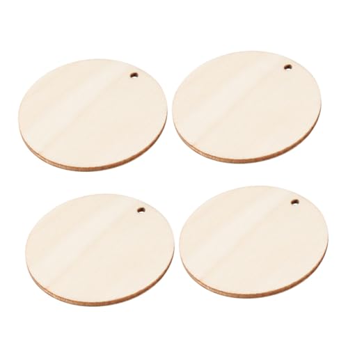 Homoyoyo 50 Stück Holzscheiben mit Loch Runde Holzplättchen zum Basteln DIY Holzstücke für Scrapbooking Dekoration Anhängerherstellung Umweltfreundliche Holzrundlinge für Handwerk Homoyoyo 50 Stück Holzscheiben mit Loch Runde Holzplättchen zum Basteln DIY Holzstücke für Scrapbooking Dekoration Anhängerherstellung Umweltfreundliche Holzrundlinge für Handwerk von Homoyoyo