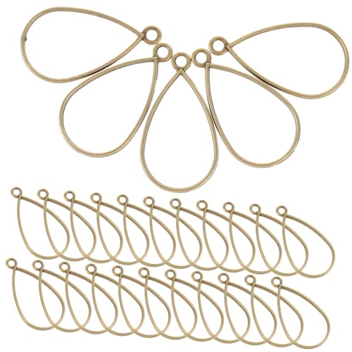 Homoyoyo 50 Stück Kleberand Zubehör Schmuckherstellungsset Offene Lünettenanhänger Lünetten Charms Rohlinge DIY Schmuckanhänger DIY Höhlen Lünettenanhänger Handgefertigtes Homoyoyo 50 Stück Kleberand Zubehör Schmuckherstellungsset Offene Lünettenanhänger Lünetten Charms Rohlinge DIY Schmuckanhänger DIY Höhlen Lünettenanhänger Handgefertigtes von Homoyoyo