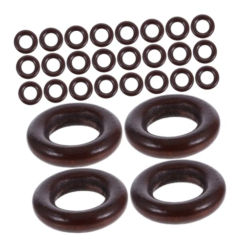 Homoyoyo 50 Stück Kleine Holzring-anhänger Zum Basteln, Holzringe, Holzschmuckverbinder, Kleine Holzkreise, Holzringverbinder Für Diy-bastelprojekte Homoyoyo 50 Stück Kleine Holzring-anhänger Zum Basteln, Holzringe, Holzschmuckverbinder, Kleine Holzkreise, Holzringverbinder Für Diy-bastelprojekte von Homoyoyo