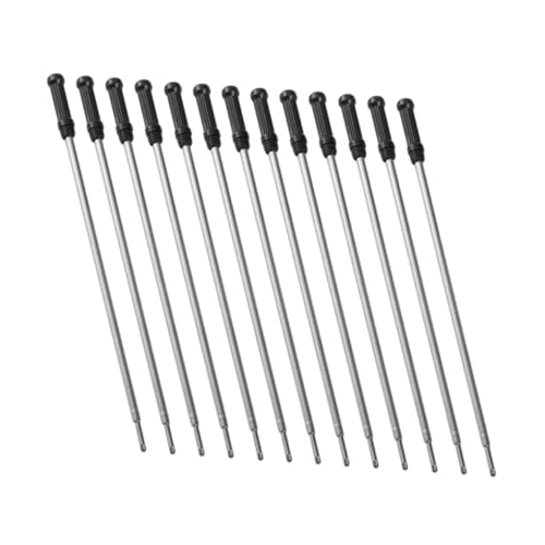 Homoyoyo 50 Stück Kugelschreibermine Kreuzminen für Kugelschreiber Tintenstift Nachfüllungen Kugelschreiber Nachfüllungen Stiftminen für Perlenstifte Cross-Stift-Minen Metall Schwarz Homoyoyo 50 Stück Kugelschreibermine Kreuzminen für Kugelschreiber Tintenstift Nachfüllungen Kugelschreiber Nachfüllungen Stiftminen für Perlenstifte Cross-Stift-Minen Metall Schwarz von Homoyoyo