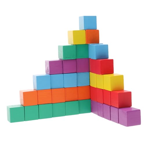 Homoyoyo 50 Stück Lotus Square Regenbogen Bauen Mini quadratische Blöcke unbemalt für Kleiner Block bunter würfel selber Machen Bastelwürfel quadratischer Holzblock Hölzern Homoyoyo 50 Stück Lotus Square Regenbogen Bauen Mini quadratische Blöcke unbemalt für Kleiner Block bunter würfel selber Machen Bastelwürfel quadratischer Holzblock Hölzern von Homoyoyo