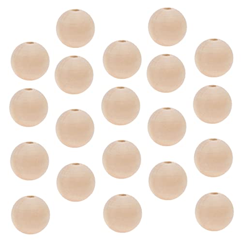 Homoyoyo 50 Stück Natürliche Holzperlen Rund Unbehandelte Holz Abstandshalter Perlen für DIY Schmuckherstellung Basteln Armbänder Ketten Selber Machen Lose Holzperlen Homoyoyo 50 Stück Natürliche Holzperlen Rund Unbehandelte Holz Abstandshalter Perlen für DIY Schmuckherstellung Basteln Armbänder Ketten Selber Machen Lose Holzperlen von Homoyoyo