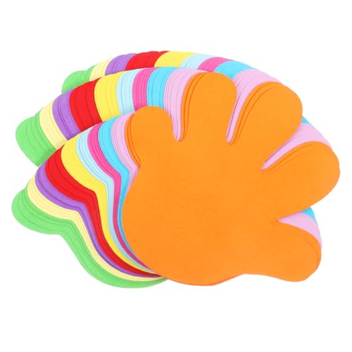 Homoyoyo 50 Stück Palmenförmig farbiges Papier Musterpapier Handwerkspapier bunt Papierausschnitte für Scrapbooking Dekoration kind modelliert papierausschnitte Ausschnitte selber machen von Homoyoyo
