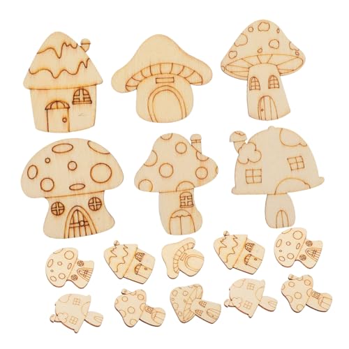 Homoyoyo 50 Stück Pilzholzscheiben Holzpilze Zum Basteln Holz Zum Basteln Unvollendet Holzhandwerk Unvollendet Holzformen Für Handwerk Pilzhandwerk Holzausschnitte Beige Pappelbrett Homoyoyo 50 Stück Pilzholzscheiben Holzpilze Zum Basteln Holz Zum Basteln Unvollendet Holzhandwerk Unvollendet Holzformen Für Handwerk Pilzhandwerk Holzausschnitte Beige Pappelbrett von Homoyoyo