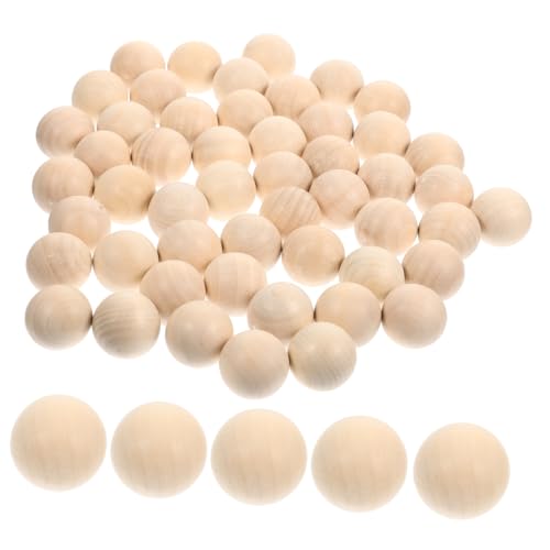 Homoyoyo 50 Stück Runde Unlackierte Holzkugeln Ohne DIY Bastelperlen Für Handwerk Und Wohnkultur Mehrzweck Holzperlen Für Dekoration Und Schmuckherstellung Homoyoyo 50 Stück Runde Unlackierte Holzkugeln Ohne DIY Bastelperlen Für Handwerk Und Wohnkultur Mehrzweck Holzperlen Für Dekoration Und Schmuckherstellung von Homoyoyo