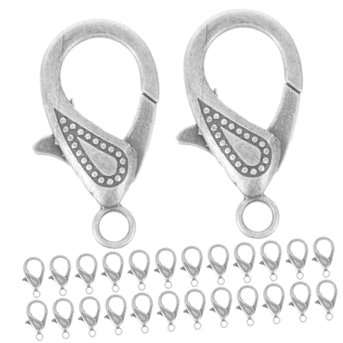 Homoyoyo 50 Stück Schnallen Für Halskette Strass Karabinerverschluss Karabinerhaken Schlüssel Karabiner Halskette Karabinerverschlüsse Halsketten Schichtverschlüsse Homoyoyo 50 Stück Schnallen Für Halskette Strass Karabinerverschluss Karabinerhaken Schlüssel Karabiner Halskette Karabinerverschlüsse Halsketten Schichtverschlüsse von Homoyoyo