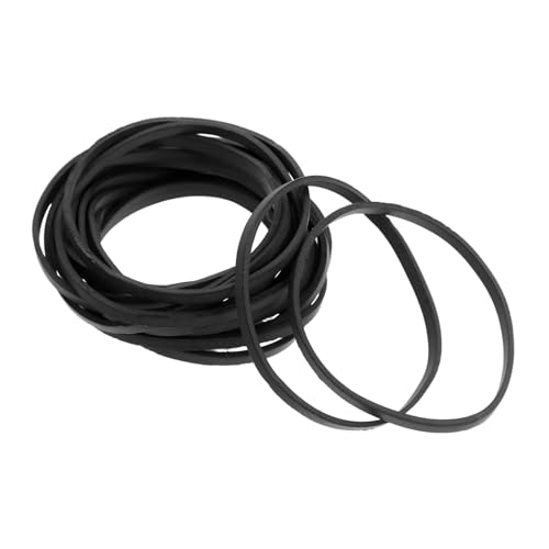 Homoyoyo 50 Stück Schwarze Gummibänder Elastisch Einsetzbar für Büro Schule Haushalt und Aktenordner Vielseitig Fest Haltend Praktisch Tragbar Lang Breit Homoyoyo 50 Stück Schwarze Gummibänder Elastisch Einsetzbar für Büro Schule Haushalt und Aktenordner Vielseitig Fest Haltend Praktisch Tragbar Lang Breit von Homoyoyo