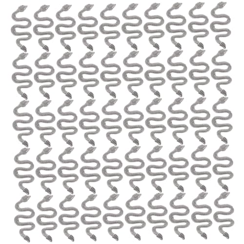 Homoyoyo 50 Stück Snake Nail Charms Retro Schlange Nagel Dekoration aus Hochwertigem Metall für Kreative Nagelkunst und DIY Projekte Homoyoyo 50 Stück Snake Nail Charms Retro Schlange Nagel Dekoration aus Hochwertigem Metall für Kreative Nagelkunst und DIY Projekte von Homoyoyo