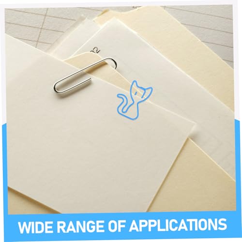 Homoyoyo 50 Stück Teiliges Bunte Katzen papierklammern Farben Niedliche Tier designs Lesezeichen Büroklammern für Katzenliebhaber Frauen Arbeit Schule Umschlag Marker Organizer Homoyoyo 50 Stück Teiliges Bunte Katzen papierklammern Farben Niedliche Tier designs Lesezeichen Büroklammern für Katzenliebhaber Frauen Arbeit Schule Umschlag Marker Organizer von Homoyoyo