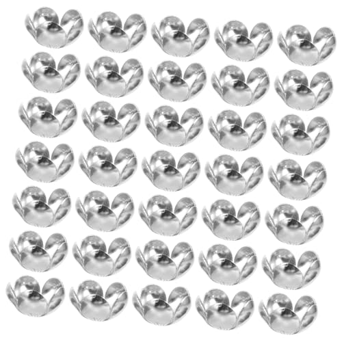 Homoyoyo 50 Stück Teiliges Eisen Perlenkappen Blütenform Langlebige Spacer Beads Caps für Armband Halskette DIY Schmuckherstellung Dekorative Schmuckzubehör für Kreative Bastelprojekte Homoyoyo 50 Stück Teiliges Eisen Perlenkappen Blütenform Langlebige Spacer Beads Caps für Armband Halskette DIY Schmuckherstellung Dekorative Schmuckzubehör für Kreative Bastelprojekte von Homoyoyo