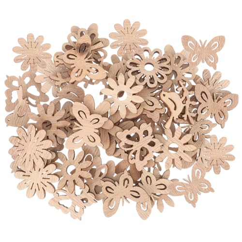 Homoyoyo 50 Stück Teiliges Holzschmetterlinge Blumen Ausschnitte Holzscheiben für Basteln DIY Dekorationen Glatte Kanten Bemalbar Vielseitig Gestaltbar Homoyoyo 50 Stück Teiliges Holzschmetterlinge Blumen Ausschnitte Holzscheiben für Basteln DIY Dekorationen Glatte Kanten Bemalbar Vielseitig Gestaltbar von Homoyoyo