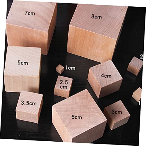 Homoyoyo 50 Stück Teiliges Naturfarbener Holzwürfel Blanko Quadratische Holzblöcke für DIY Bastelprojekte Kindgerechte Glatte Holzklötze für Kreativität und Dekoration Homoyoyo 50 Stück Teiliges Naturfarbener Holzwürfel Blanko Quadratische Holzblöcke für DIY Bastelprojekte Kindgerechte Glatte Holzklötze für Kreativität und Dekoration von Homoyoyo