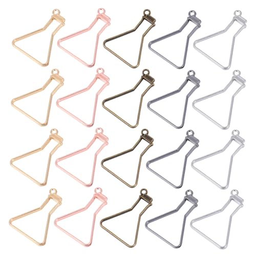 Homoyoyo 50 Stück Teiliges UV Tropfen Harz Schmuck Anhänger Offene Driftflaschen Lünette aus Hochwertiger Legierung Langlebig und Vielseitig für DIY Schmuckherstellung Farben für Kreative Homoyoyo 50 Stück Teiliges UV Tropfen Harz Schmuck Anhänger Offene Driftflaschen Lünette aus Hochwertiger Legierung Langlebig und Vielseitig für DIY Schmuckherstellung Farben für Kreative von Homoyoyo