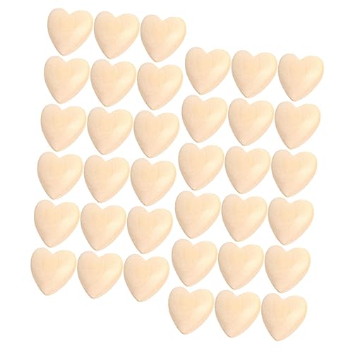 Homoyoyo 50 Stück Unbearbeitete Herzförmige Holzperlen Glatte DIY Holzperlen für Schmuckherstellung Bastelarbeiten und Valentinstag Girlande Naturholz zum Bemalen und Auffädeln Homoyoyo 50 Stück Unbearbeitete Herzförmige Holzperlen Glatte DIY Holzperlen für Schmuckherstellung Bastelarbeiten und Valentinstag Girlande Naturholz zum Bemalen und Auffädeln von Homoyoyo