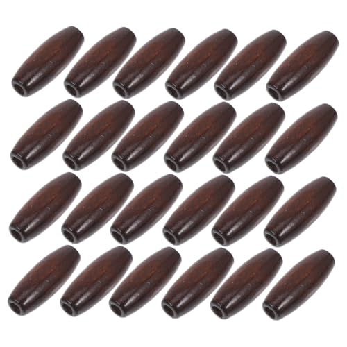 Homoyoyo 50 Stück Unbehandelte Oval Holzperlen für Diy Bastelarbeiten Rustikale Holz Spacer Perlen für Makramee Dekoration von Vorhängen und Taschen Lochdurchmesser Schokoladenfarbe Homoyoyo 50 Stück Unbehandelte Oval Holzperlen für Diy Bastelarbeiten Rustikale Holz Spacer Perlen für Makramee Dekoration von Vorhängen und Taschen Lochdurchmesser Schokoladenfarbe von Homoyoyo