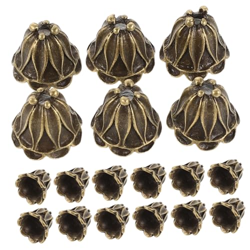 Homoyoyo 50 Stück Vintage Metall Blumen Perlenkappen Langlebige Legierung Spacer Endkappen für Armband Halskette Ohrringe Stabile DIY Schmuckherstellung Zubehör Homoyoyo 50 Stück Vintage Metall Blumen Perlenkappen Langlebige Legierung Spacer Endkappen für Armband Halskette Ohrringe Stabile DIY Schmuckherstellung Zubehör von Homoyoyo