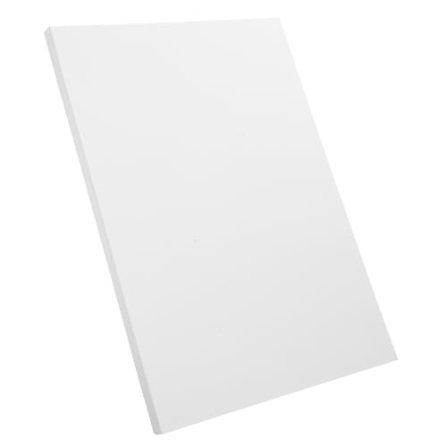Homoyoyo 50 Stück Weißes Kartonpapier Bastelpapier für DIY Handwerk Zeichnen Schneiden Scrapbooking Leichte Papierbögen für Kreative Kunstprojekte Geburtstag Hochzeit Shower von Homoyoyo