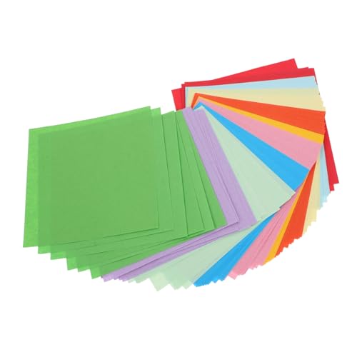 Homoyoyo 500 Blatt Origami Papier Doppelseitig Buntes Bastelpapier für DIY Kunst Handwerk Kreative Faltkunst Feinmotorik Farbige Quadrate Homoyoyo 500 Blatt Origami Papier Doppelseitig Buntes Bastelpapier für DIY Kunst Handwerk Kreative Faltkunst Feinmotorik Farbige Quadrate von Homoyoyo