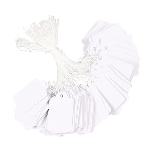 Homoyoyo 500 Blatt Preisanhänger mit Schnur Leere Schmuck Geschenketiketten Vielseitige Preisschilder für Kleidung Schmuck Handwerk und Lagerverwaltung Homoyoyo 500 Blatt Preisanhänger mit Schnur Leere Schmuck Geschenketiketten Vielseitige Preisschilder für Kleidung Schmuck Handwerk und Lagerverwaltung von Homoyoyo