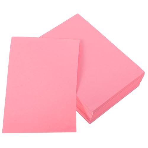 Homoyoyo 500 Stück Druckerpapier Dokumentenpapier Bürobedarf Karton Farbiges Papier Schreibpapier Leeres Farbiges Papier Für Kinder Farbiges Büropapier von Homoyoyo