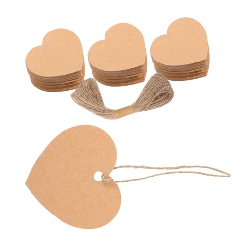 Homoyoyo 500 Stück Handgefertigte Geschenkanhänger Hängeetiketten aus Kraftpapier basteln Sie Hängeetiketten herzförmige Papieranhänger Partybevorzugungs-Tags Herz-Tags Hanfseil Hellbraun Homoyoyo 500 Stück Handgefertigte Geschenkanhänger Hängeetiketten aus Kraftpapier basteln Sie Hängeetiketten herzförmige Papieranhänger Partybevorzugungs-Tags Herz-Tags Hanfseil Hellbraun von Homoyoyo