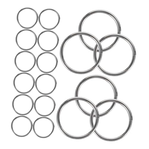 Homoyoyo 500 Stück Schmuckverschluss Offene Verbindungsringe Schlüsselanhänger und Ohrring Befestigungen für Diy Armbänder und Reparierbare Bastelwerkzeuge von Homoyoyo
