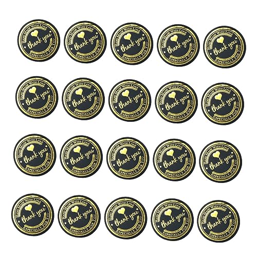 Homoyoyo 500 Stück Selbstklebende Goldene Stempelaufkleber für Verpacken von Lebensmitteln DIY Etiketten für Geschenktüten Verpackungen Kreative Dekoration für Backwaren und Süßigkeiten Homoyoyo 500 Stück Selbstklebende Goldene Stempelaufkleber für Verpacken von Lebensmitteln DIY Etiketten für Geschenktüten Verpackungen Kreative Dekoration für Backwaren und Süßigkeiten von Homoyoyo