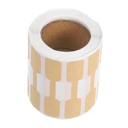 Homoyoyo 500 Stück Selbstklebende Schmuck Preisschilder Rechteckige Etiketten für Ringe Halsketten Armbänder Bekleidung Kraftpapier Homoyoyo 500 Stück Selbstklebende Schmuck Preisschilder Rechteckige Etiketten für Ringe Halsketten Armbänder Bekleidung Kraftpapier von Homoyoyo