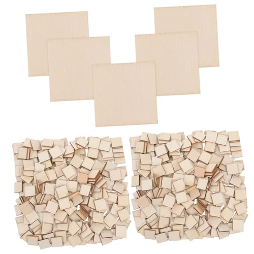 Homoyoyo 500 Stück Unvollendete Quadratische Holzscheiben Präzise Geschnittene Blanko Holzplatten für DIY Basteln Malen Holzgravur Kunstprojekte und Dekoration Homoyoyo 500 Stück Unvollendete Quadratische Holzscheiben Präzise Geschnittene Blanko Holzplatten für DIY Basteln Malen Holzgravur Kunstprojekte und Dekoration von Homoyoyo