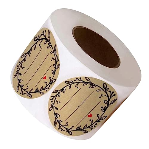 Homoyoyo 500 Stück selbstklebende Etikettenaufkleber trocken abwischbare Etiketten Kuchen süß scrapbooking sticker scrapbook stickers abdichtende Aufkleber Mehrzweck-Geschenkaufkleber Khaki Homoyoyo 500 Stück selbstklebende Etikettenaufkleber trocken abwischbare Etiketten Kuchen süß scrapbooking sticker scrapbook stickers abdichtende Aufkleber Mehrzweck-Geschenkaufkleber Khaki von Homoyoyo