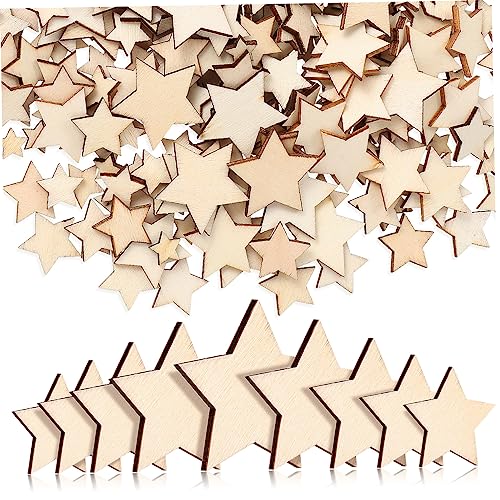 Homoyoyo 500Stücke Holzsterne Blanko Holzsterne Für DIY Dekoration Für Bastelprojekte Und Festtagsverzierungen Vielseitig Einsetzbar Homoyoyo 500Stücke Holzsterne Blanko Holzsterne Für DIY Dekoration Für Bastelprojekte Und Festtagsverzierungen Vielseitig Einsetzbar von Homoyoyo