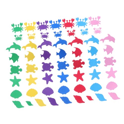 Homoyoyo 500stücke Wandaufkleber Mit Meerestieren Für Fenster Bunte Ozeantier-Aufkleber Aus Eva-Schaumstoff Für Junge Mädchen DIY-bastelarbeiten Meerestier-Formen Für Scrapbooking Homoyoyo 500stücke Wandaufkleber Mit Meerestieren Für Fenster Bunte Ozeantier-Aufkleber Aus Eva-Schaumstoff Für Junge Mädchen DIY-bastelarbeiten Meerestier-Formen Für Scrapbooking von Homoyoyo