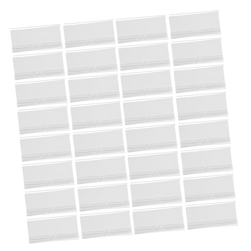 Homoyoyo 50Satz Transparente Etikettenhalter aus Langlebigem für Drahtregale für Preisschilder Supermärkten und Geschäften Papierblätter Homoyoyo 50Satz Transparente Etikettenhalter aus Langlebigem für Drahtregale für Preisschilder Supermärkten und Geschäften Papierblätter von Homoyoyo