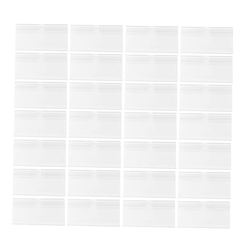 Homoyoyo 50Stücke Etikettenhalter für Regale Transparent für Supermärkte und Einzelhandel Einfach Austauschbar Praktisch für Geschäfte und Warenlager Homoyoyo 50Stücke Etikettenhalter für Regale Transparent für Supermärkte und Einzelhandel Einfach Austauschbar Praktisch für Geschäfte und Warenlager von Homoyoyo