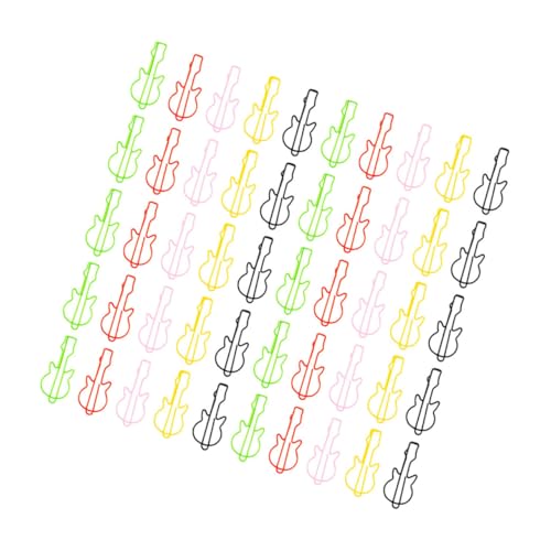 Homoyoyo 50Stücke Gitarren Büroklammern Niedliche Metall Clips Verschiedenen Kreative Lesezeichen Für Büro Schule Und Freizeit Bürozubehör Homoyoyo 50Stücke Gitarren Büroklammern Niedliche Metall Clips Verschiedenen Kreative Lesezeichen Für Büro Schule Und Freizeit Bürozubehör von Homoyoyo
