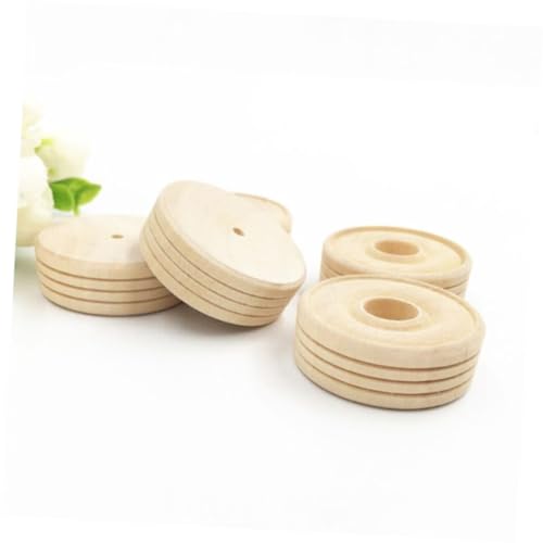 Homoyoyo 50Stücke Handgefertigte Holzräder Spielzeugzubehör Für DIY Projekte Bastelzubehör Für Spielideen Und Holzspielzeug Homoyoyo 50Stücke Handgefertigte Holzräder Spielzeugzubehör Für DIY Projekte Bastelzubehör Für Spielideen Und Holzspielzeug von Homoyoyo
