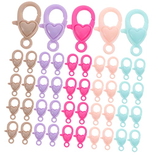 Homoyoyo 50Stücke Hummer Verschlüsse für Schmuckherstellung Bunte Kettenverschlüsse für DIY Armbänder und für Kreative Projekte Homoyoyo 50Stücke Hummer Verschlüsse für Schmuckherstellung Bunte Kettenverschlüsse für DIY Armbänder und für Kreative Projekte von Homoyoyo