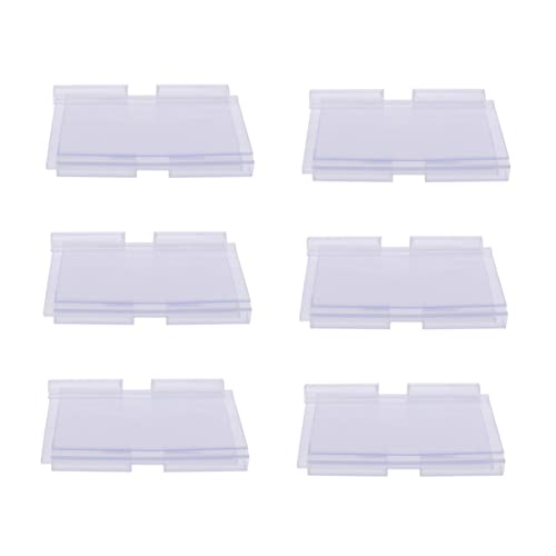 Homoyoyo 50Stücke Klares Preisschild aus PVC Transparent für Supermärkte Geschäfte und Einzelhandel Langlebig und Einfach zu Verwenden für Preiskennzeichnung von Homoyoyo