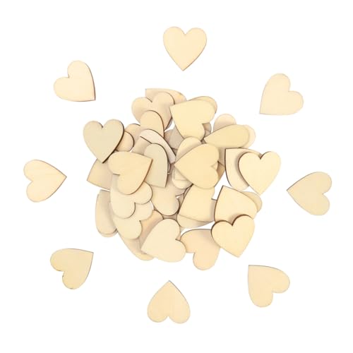 Homoyoyo 50Stücke Leere Herz Holzscheiben Palisander für DIY Bastelarbeiten Holzfarbe Glatte Oberfläche für Hochzeiten Scrapbooking Dekoration und Projekte Homoyoyo 50Stücke Leere Herz Holzscheiben Palisander für DIY Bastelarbeiten Holzfarbe Glatte Oberfläche für Hochzeiten Scrapbooking Dekoration und Projekte von Homoyoyo